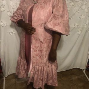 Two piece coat dress